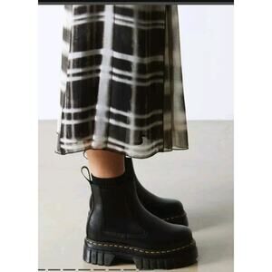 NWOT Dr. Martens Audrick Platform Chelsea Boots Black Women’s 11 Y2K Grunge